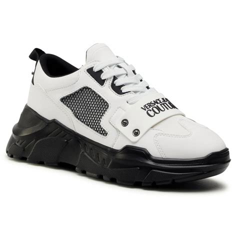 mesh versace trainers